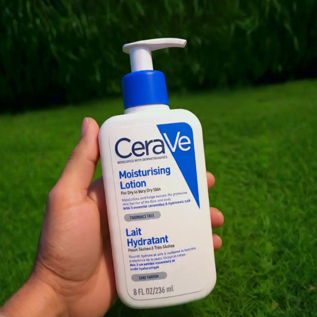 CeraVe Moisturising Lotion 236ml / 8oz - Hydrating Body & Face Lotion for Dry to Very Dry Skin with Ceramides & Hyaluronic Acid